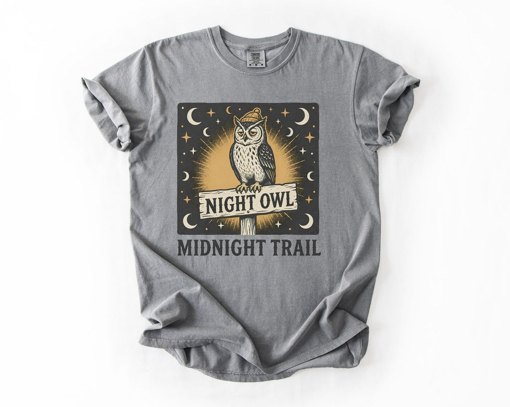Night Owl T-Shirt - Grey