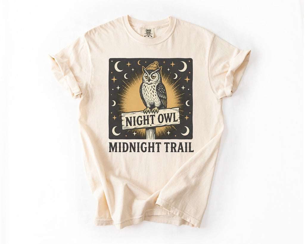 Night Owl T-Shirt - Ivory
