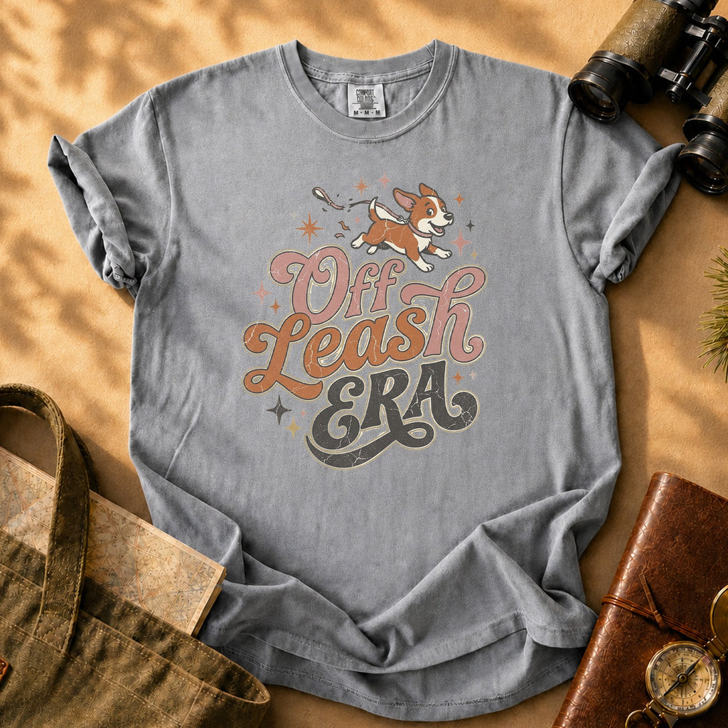 Off Leash Era Tee - Grey