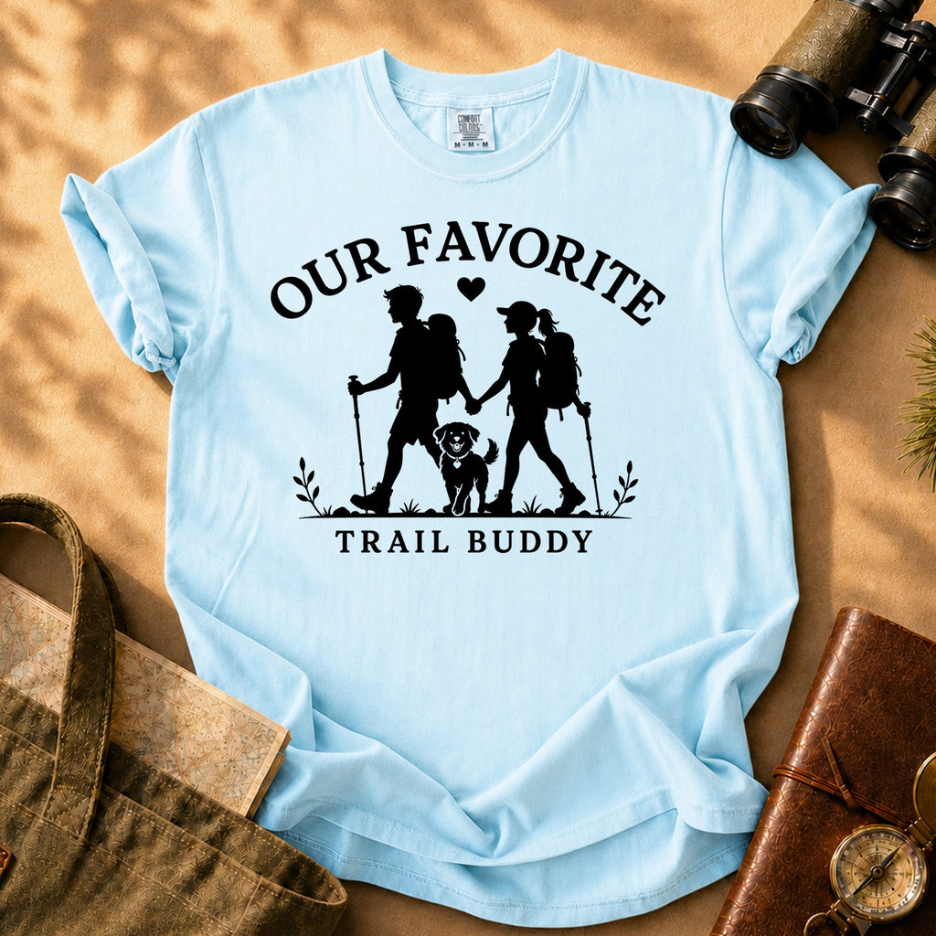Our Favorite Trail Buddy Tee - Chambray