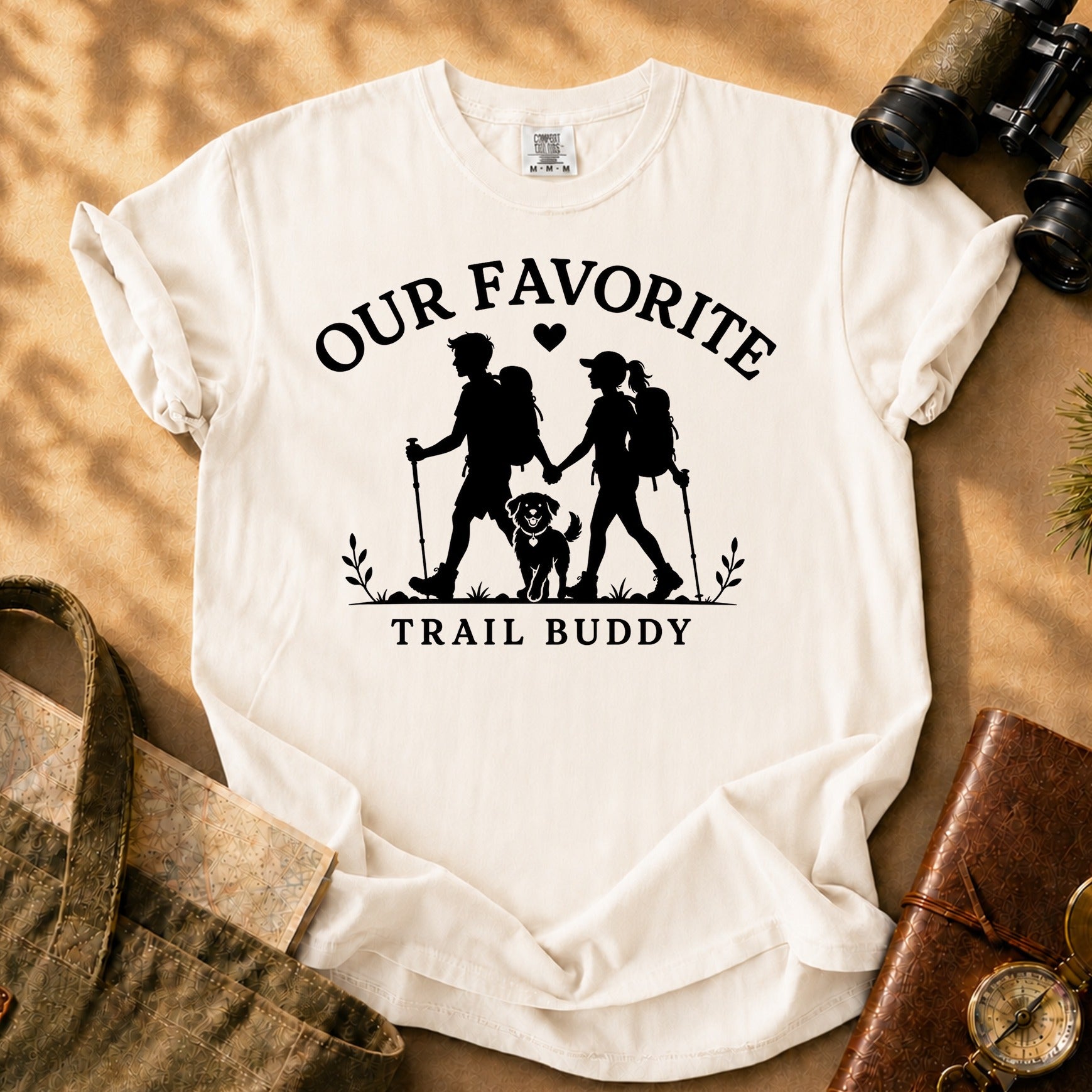 Our Favorite Trail Buddy Tee - Ivory