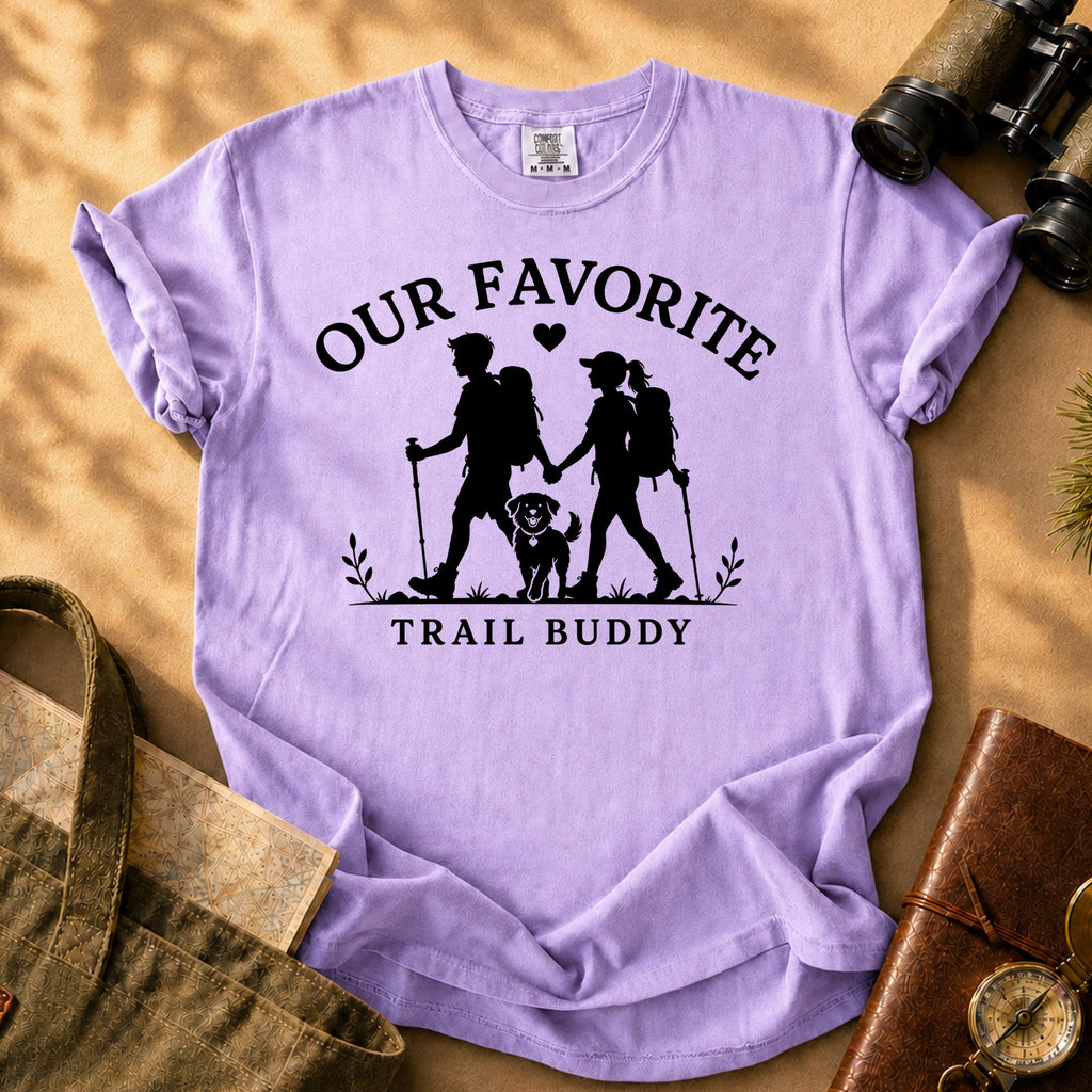 Our Favorite Trail Buddy Tee - Orchid