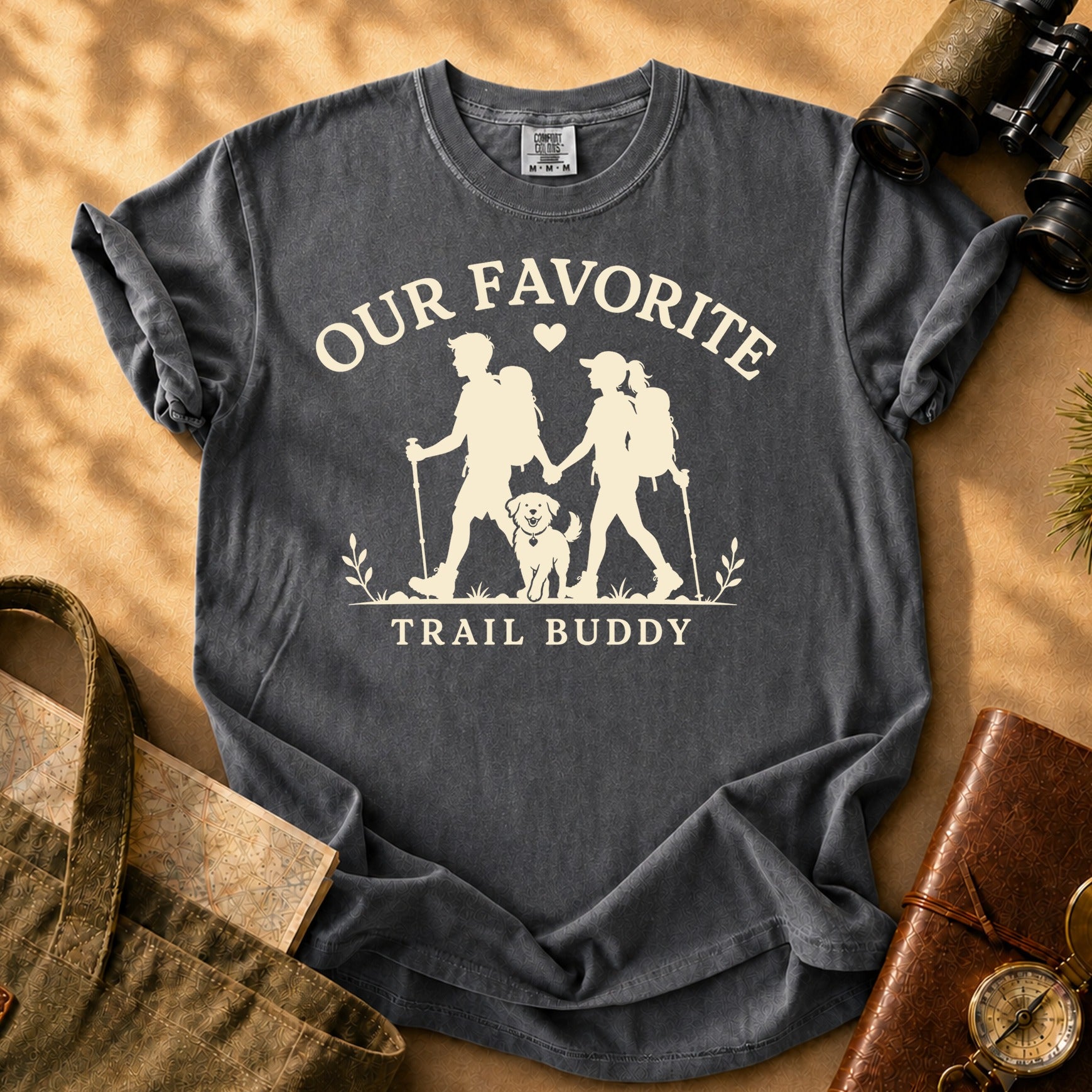 Our Favorite Trail Buddy Tee - Pepper