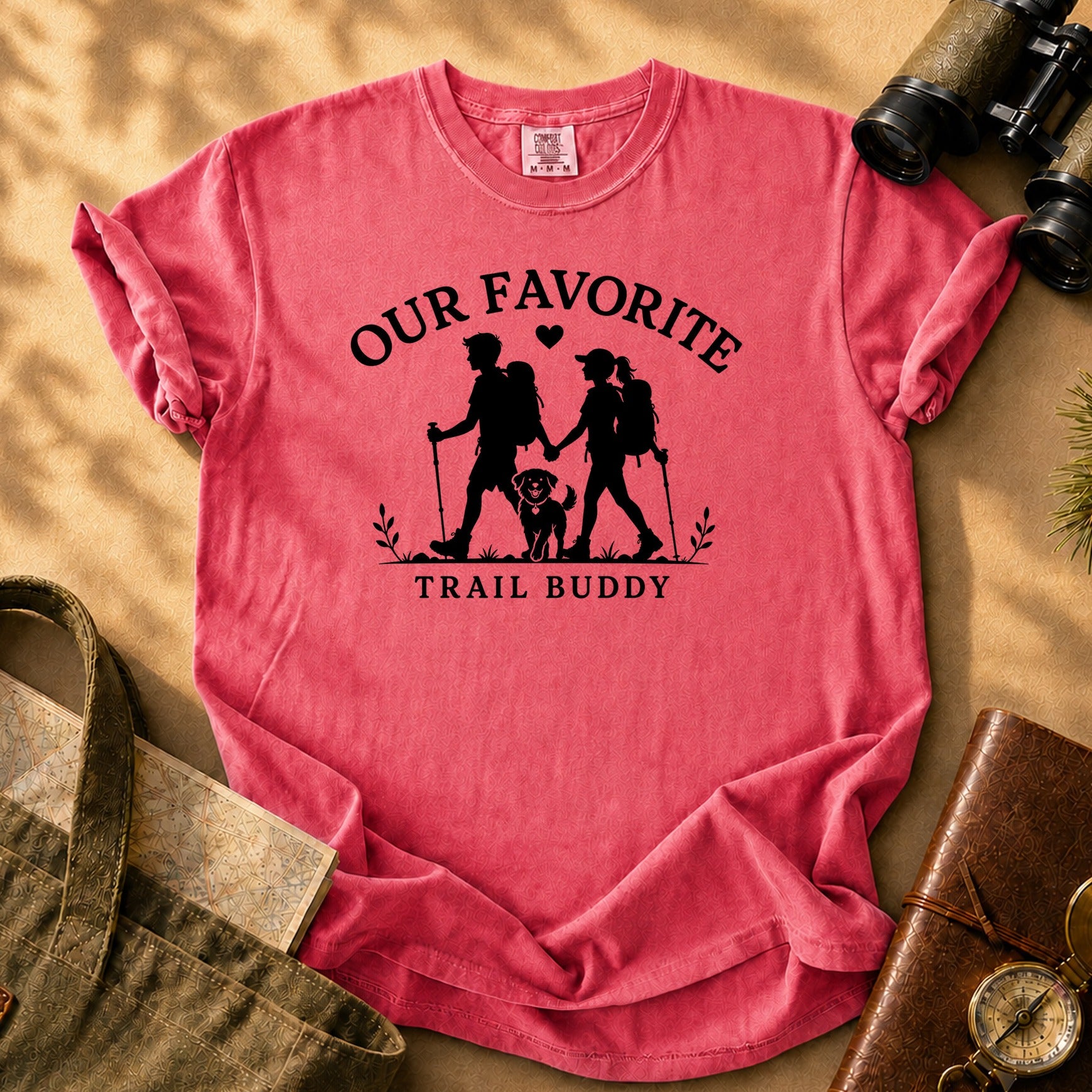 Our Favorite Trail Buddy Tee - Watermelon