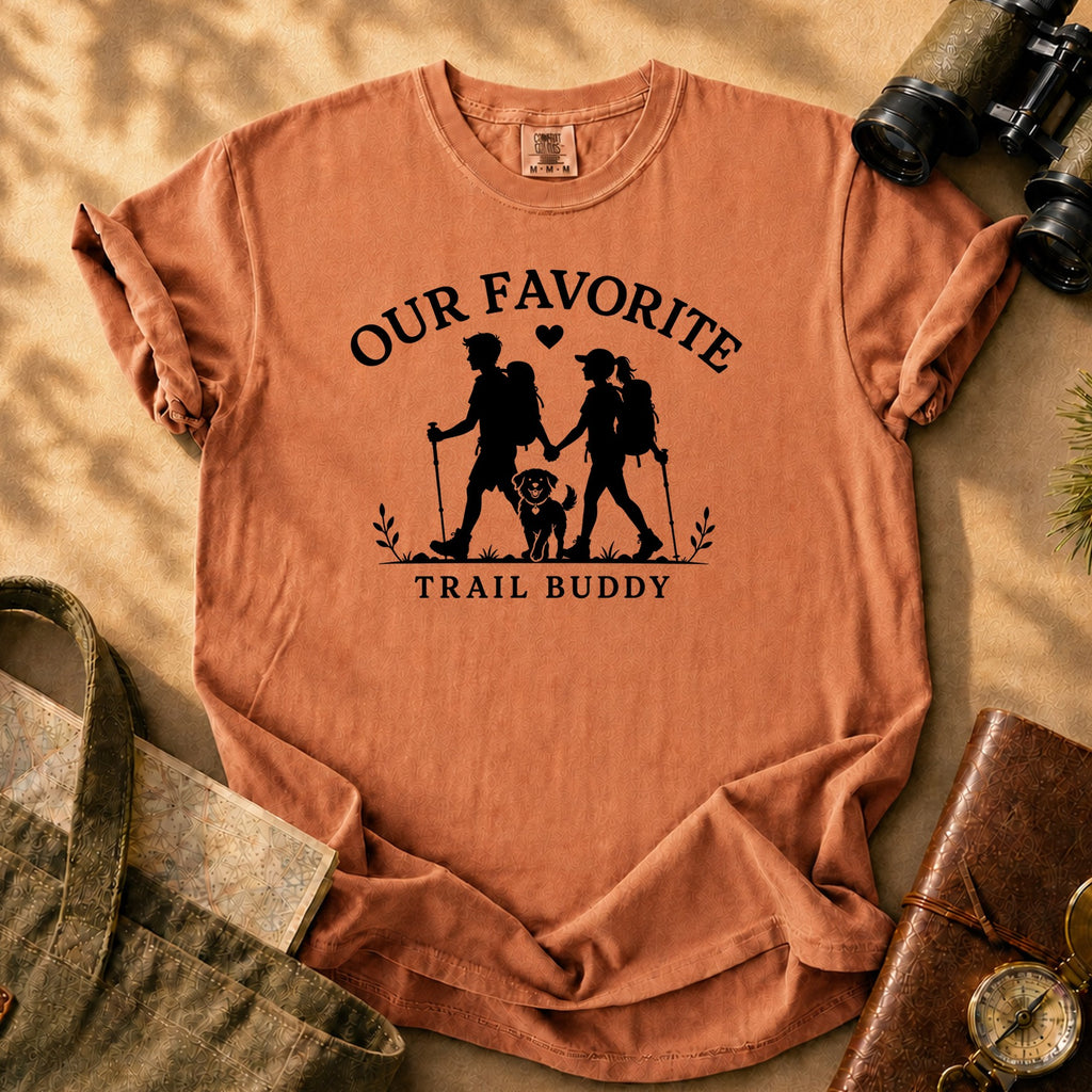 Our Favorite Trail Buddy Tee - Yam