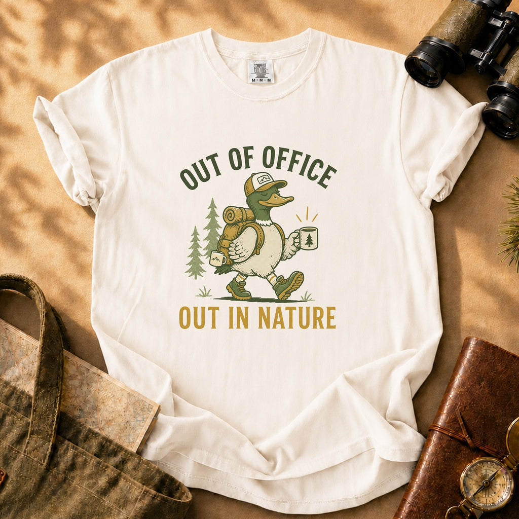 Out of Office Out in Nature Tee - Ivory