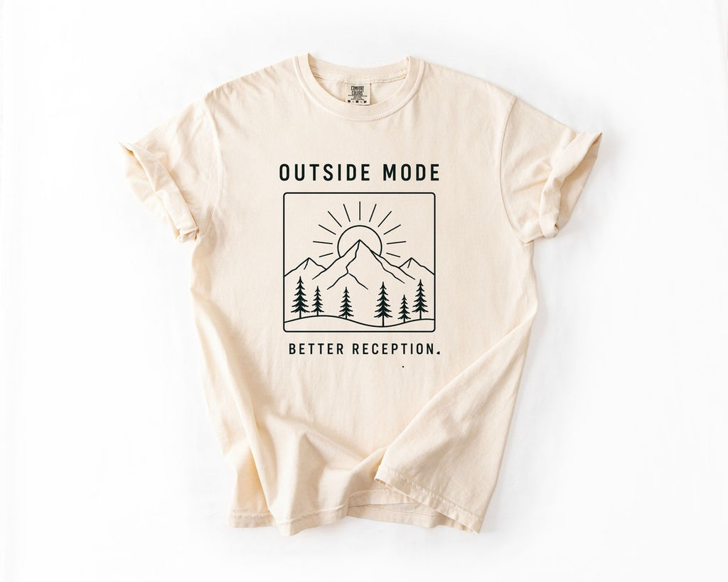Outside Mode T-Shirt - Ivory