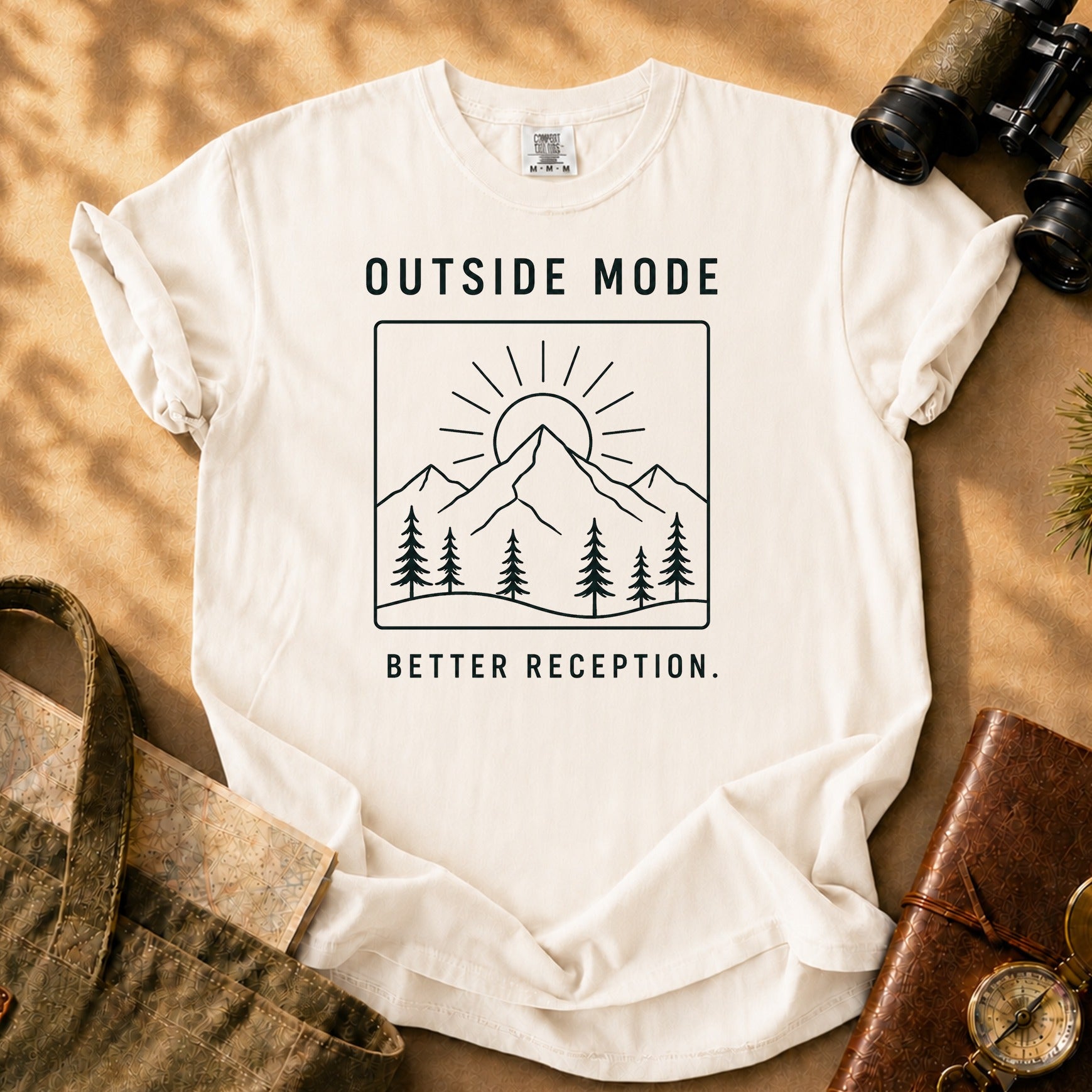 Outside Mode Tee - Ivory