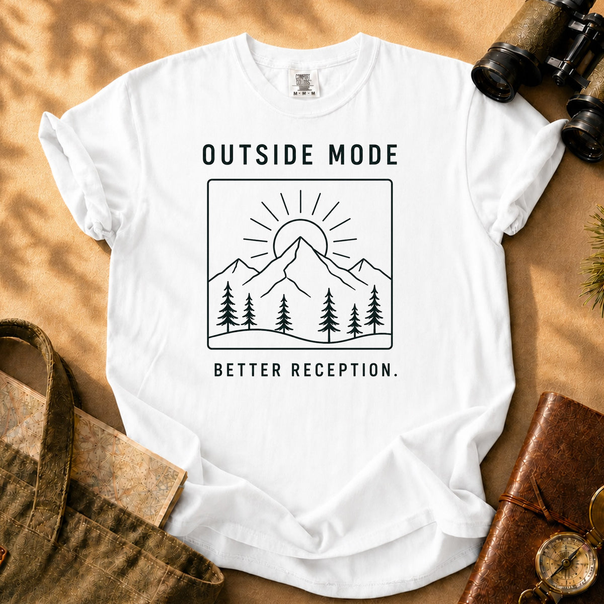 Outside Mode Tee - White