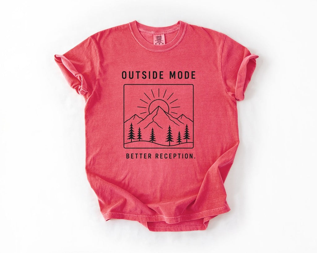 Outside Mode T-Shirt - Watermelon