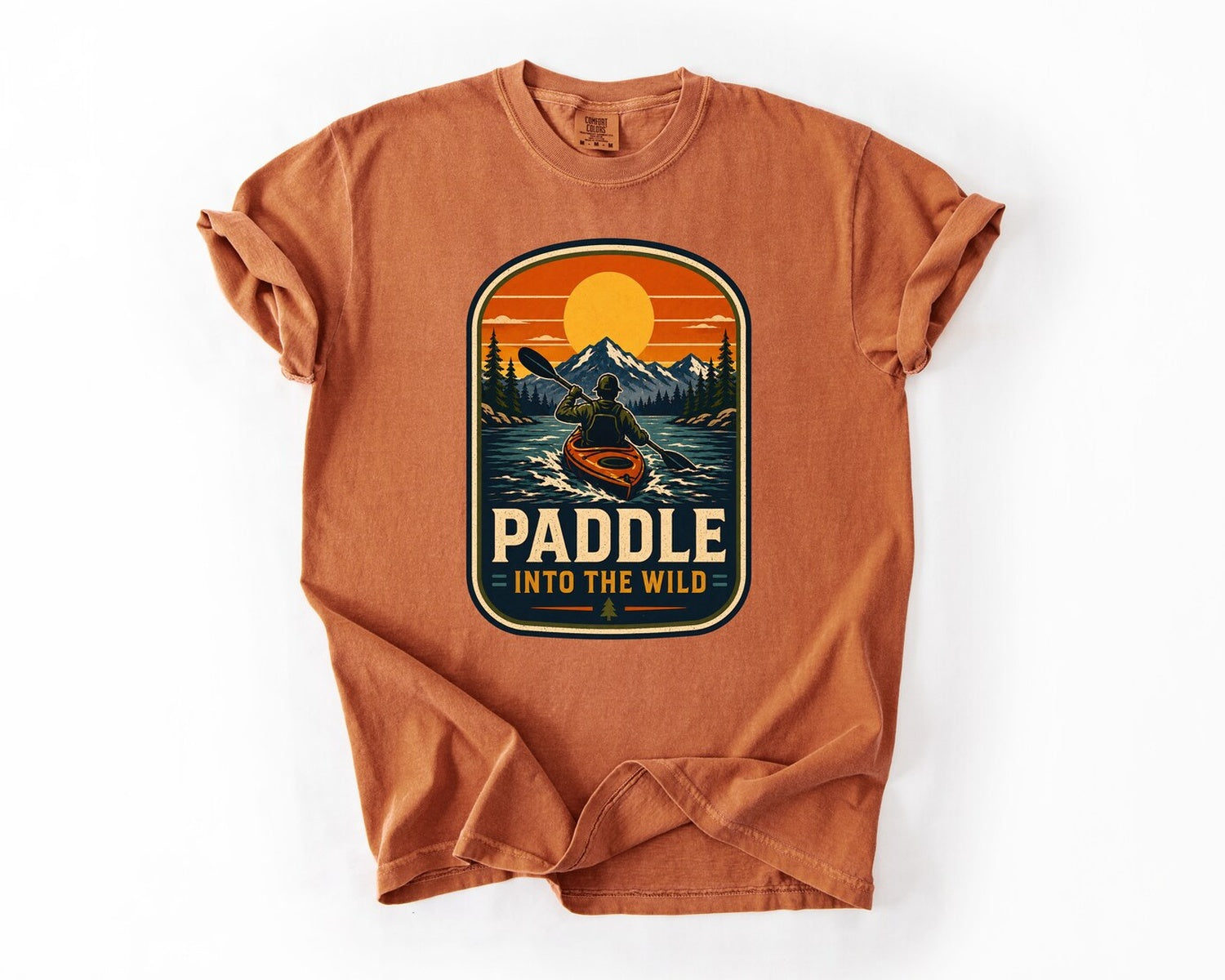 Paddle Into the Wild T-Shirt - Yam