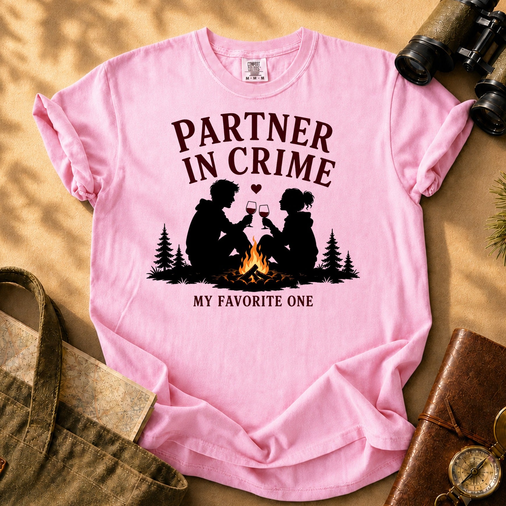 Partner in Crime - My Favorite One Tee - Blossom