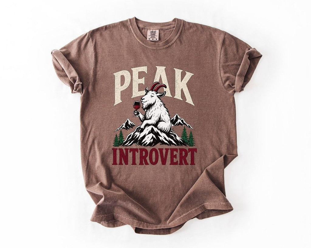 Peak Introvert T-Shirt - Espresso