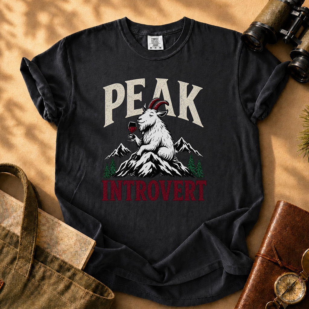 Peak Introvert Tee - Black