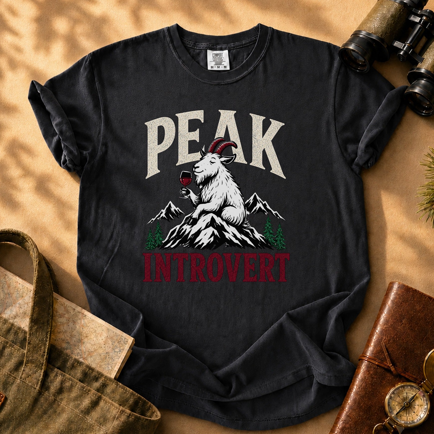 Peak Introvert Tee - Black