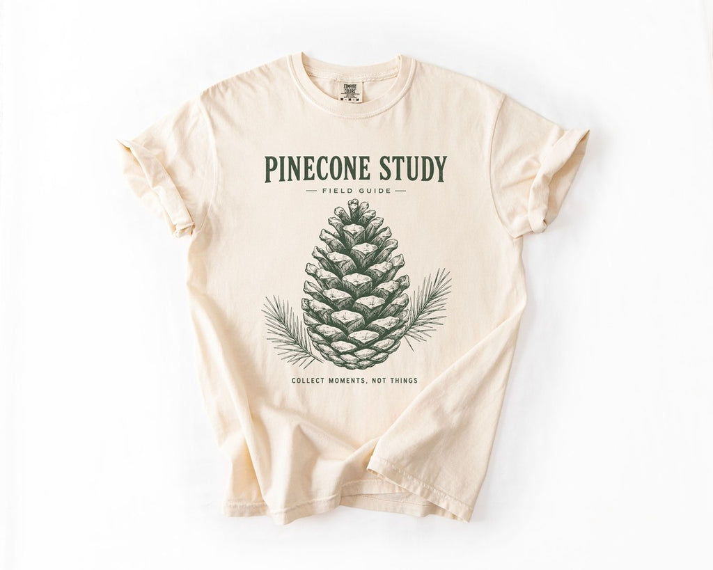 Pinecone Study Tee - Ivory