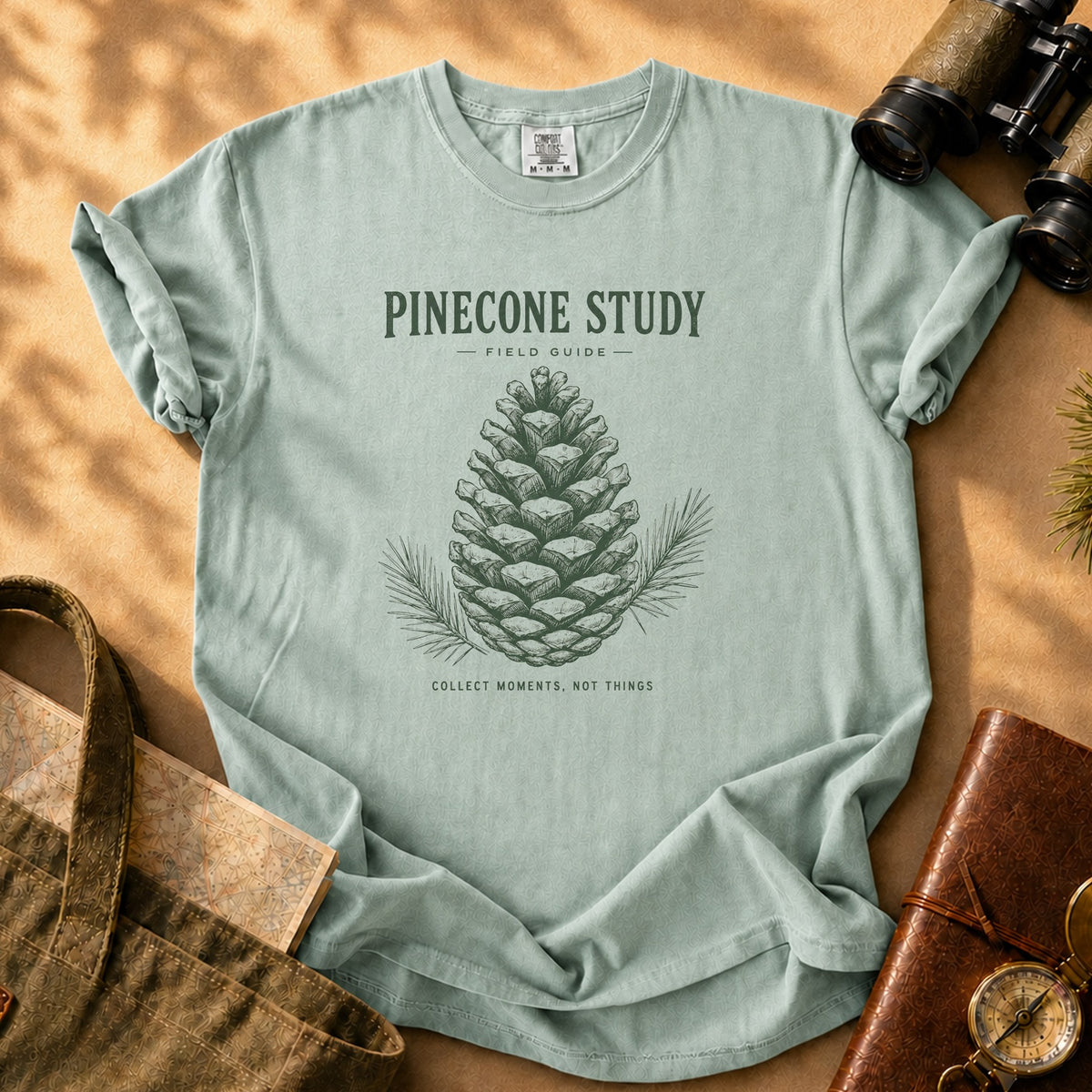 Pinecone Study Tee - Bay