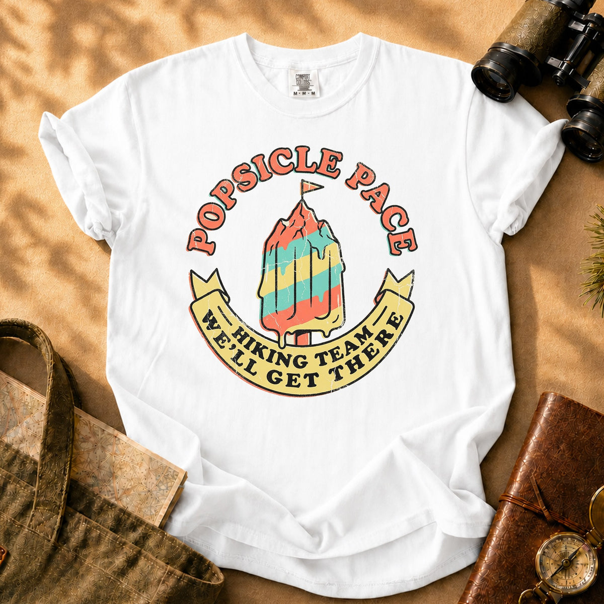 Popsicle Pace Tee - White