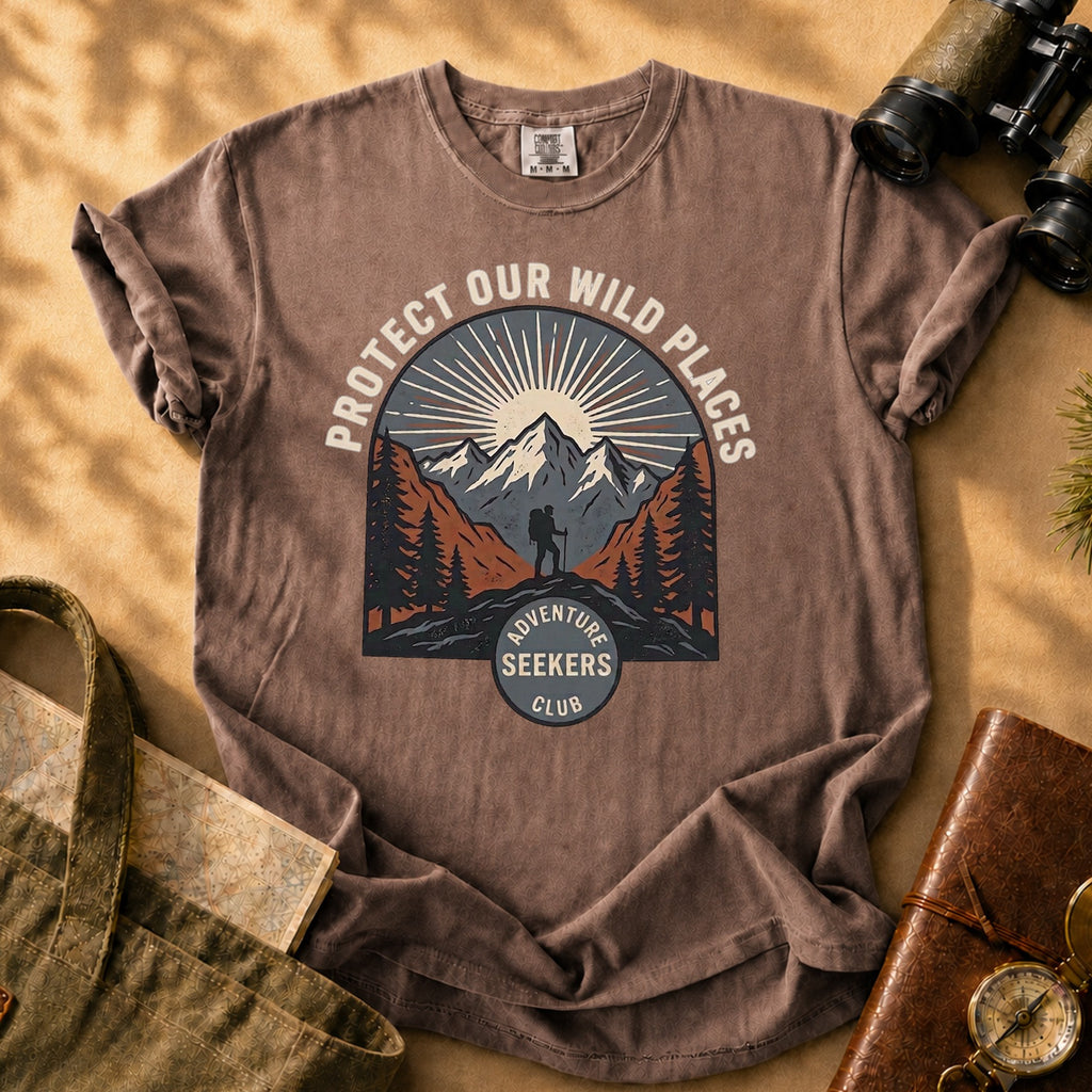 Protect Our Wild Places Tee - Espresso