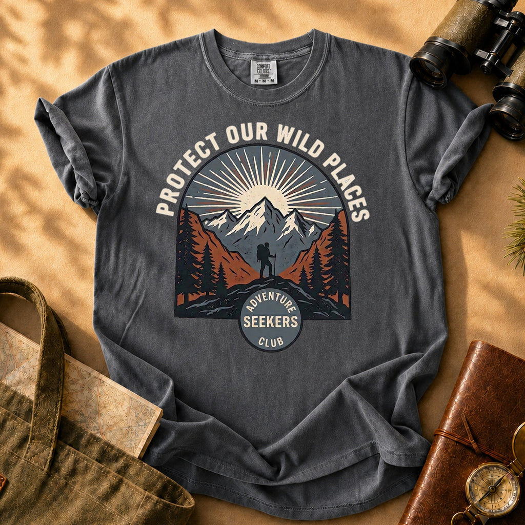 Protect Our Wild Places Tee - Pepper