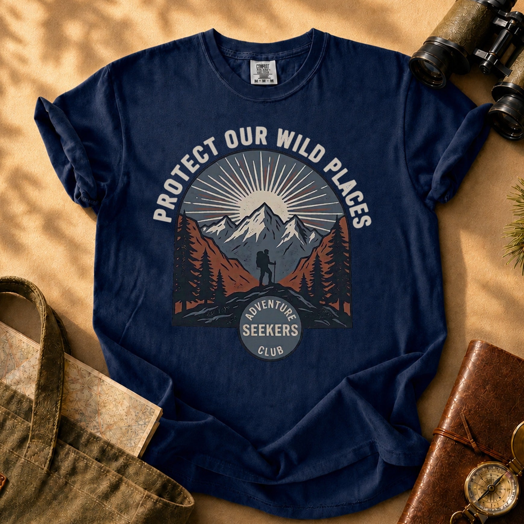 Protect Our Wild Places Tee - True Navy