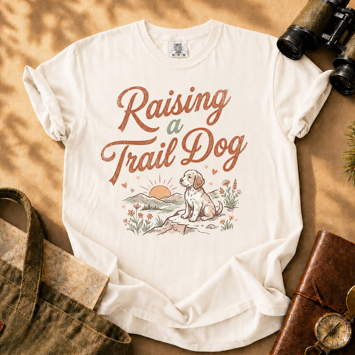 Raising a Trail Dog Tee - Ivory