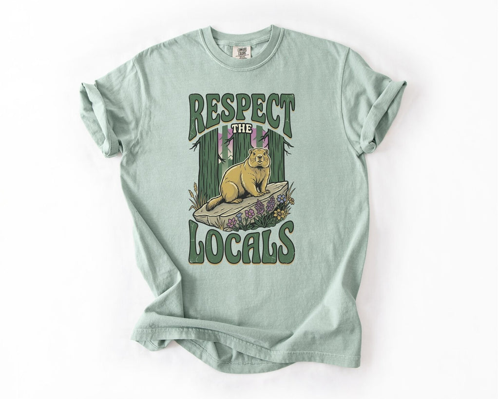 Respect the Locals T-Shirt - Bay