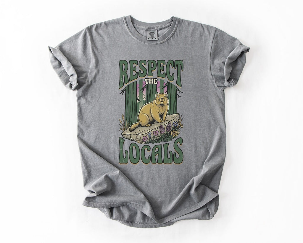 Respect the Locals T-Shirt - Grey