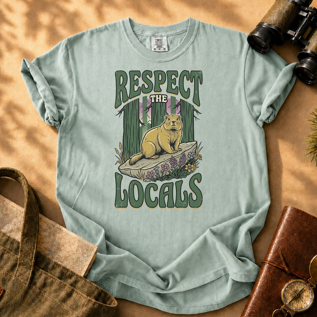 Respect the Locals Tee - Bay