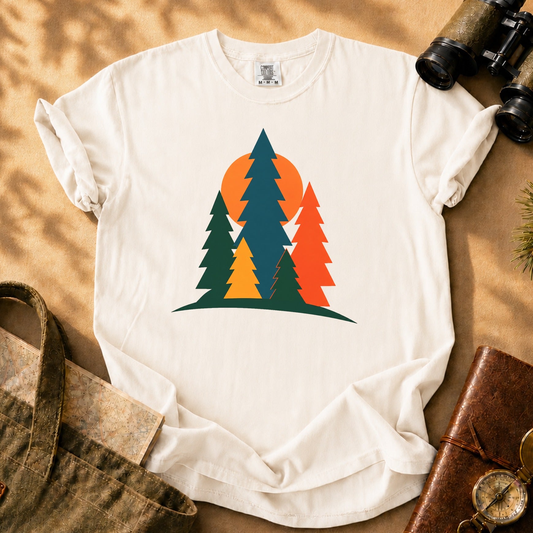 Retro Text Graphic Tee - Ivory