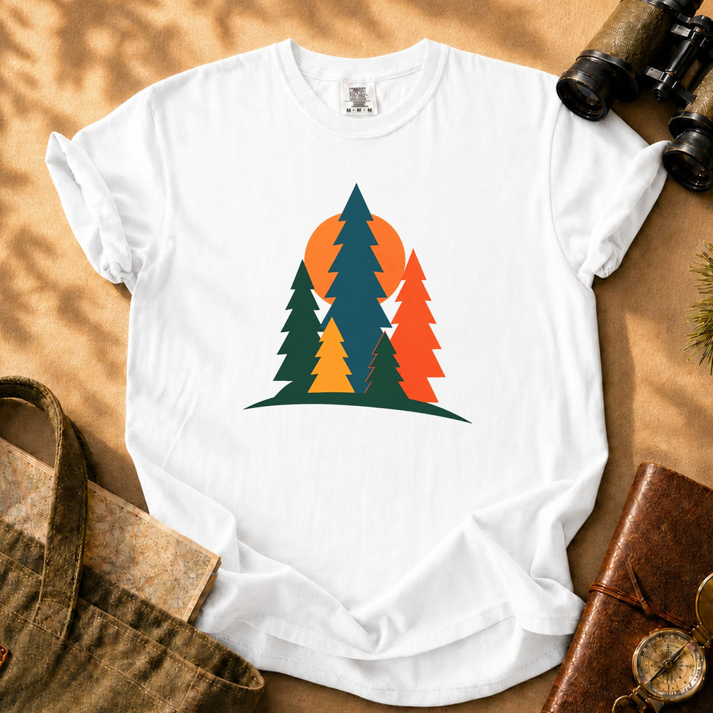 Retro Text Graphic Tee - White