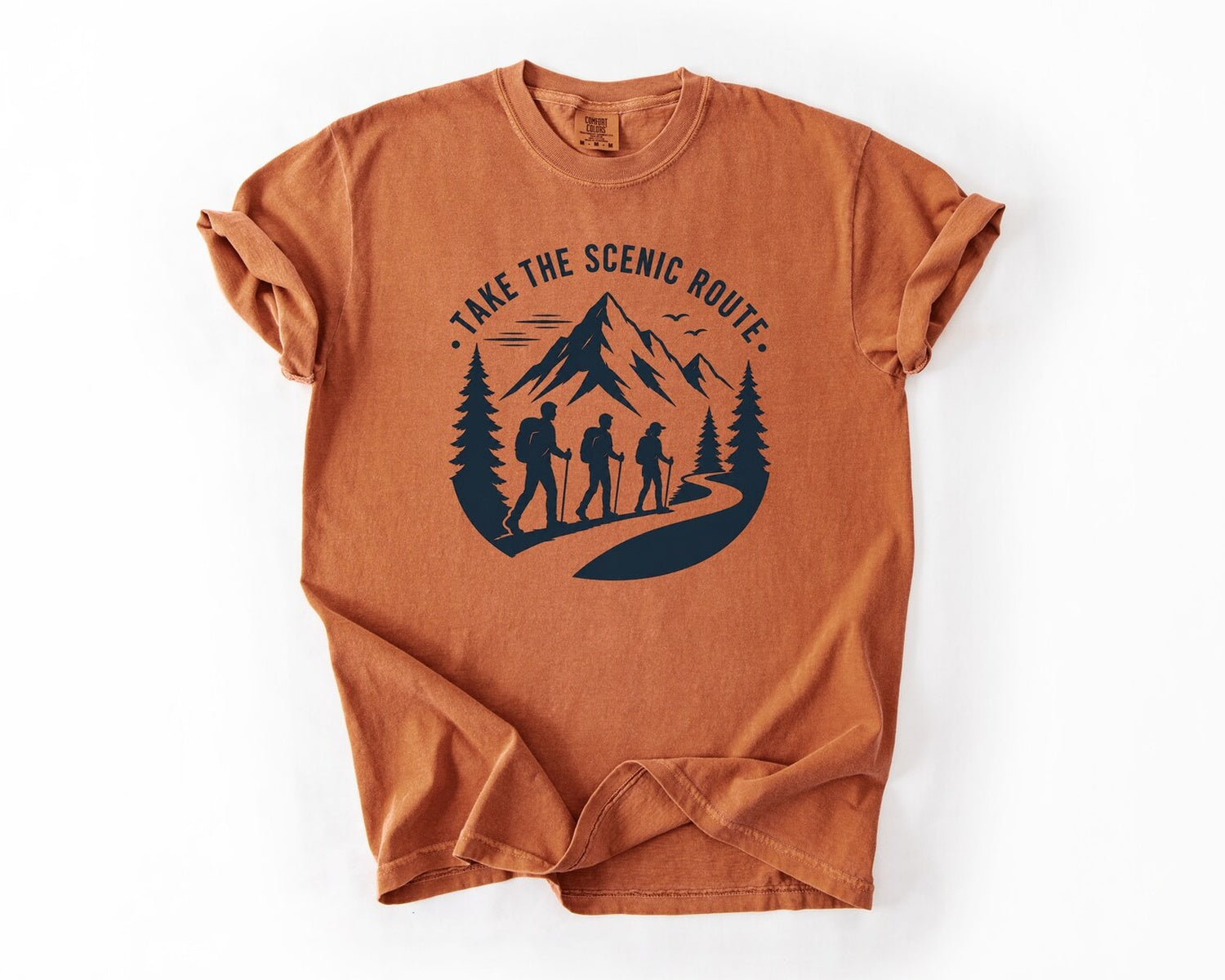 Scenic Route Hiking T-Shirt - Yam
