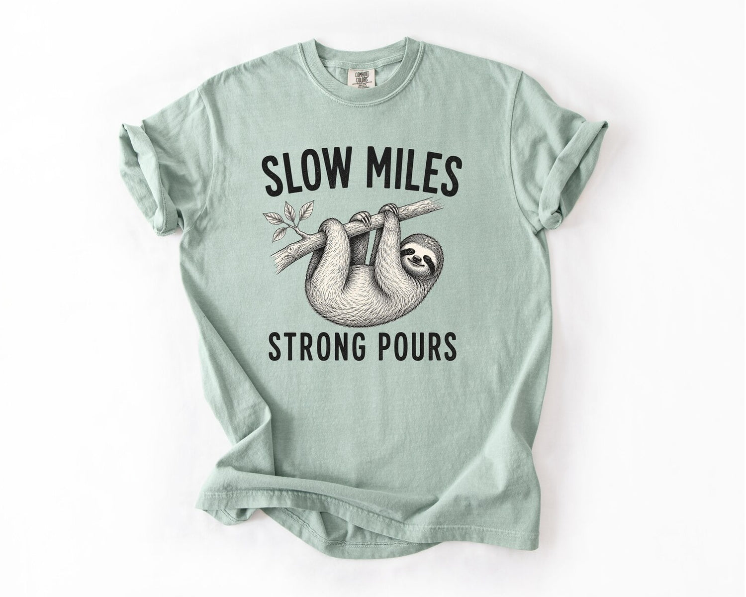 Sloth Coffee Tee - Bay