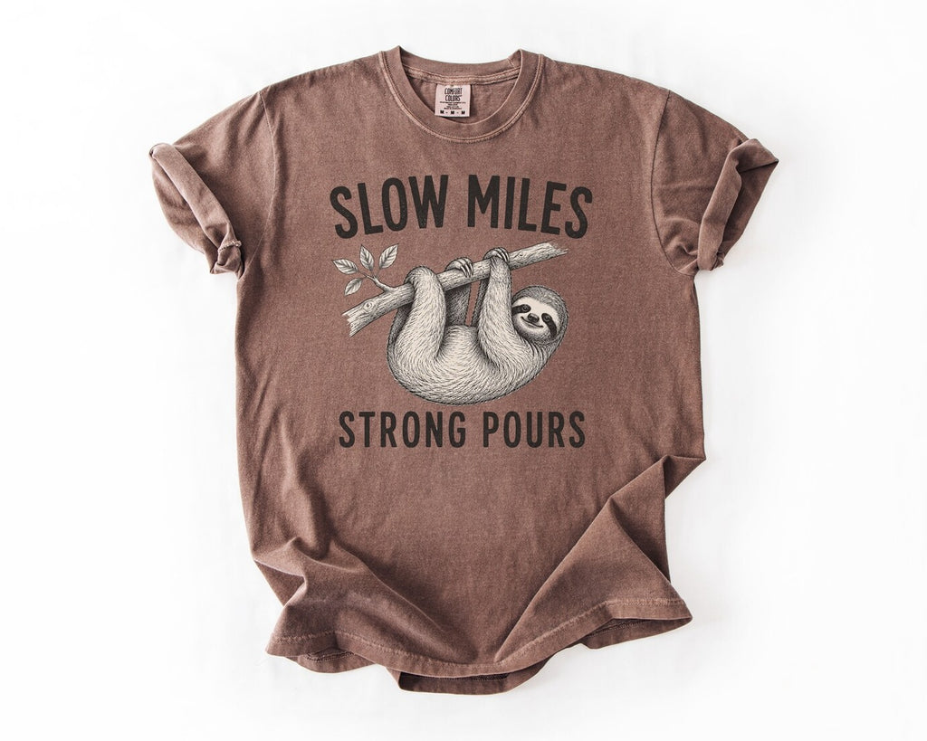 Sloth Coffee Tee - Espresso