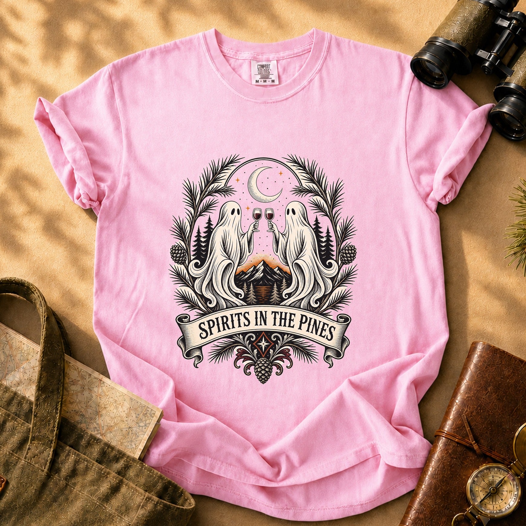 Spirits in the Pines Tee - Blossom