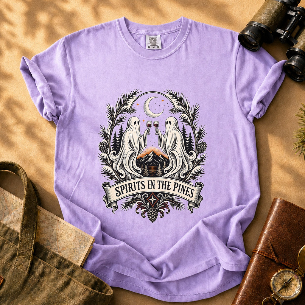 Spirits in the Pines Tee - Orchid