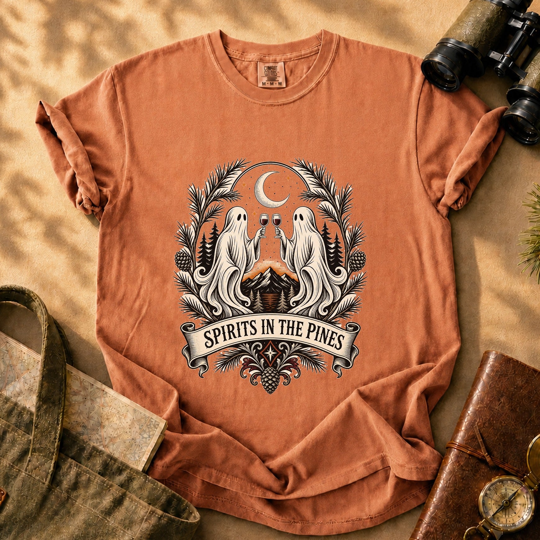 Spirits in the Pines Tee - Yam