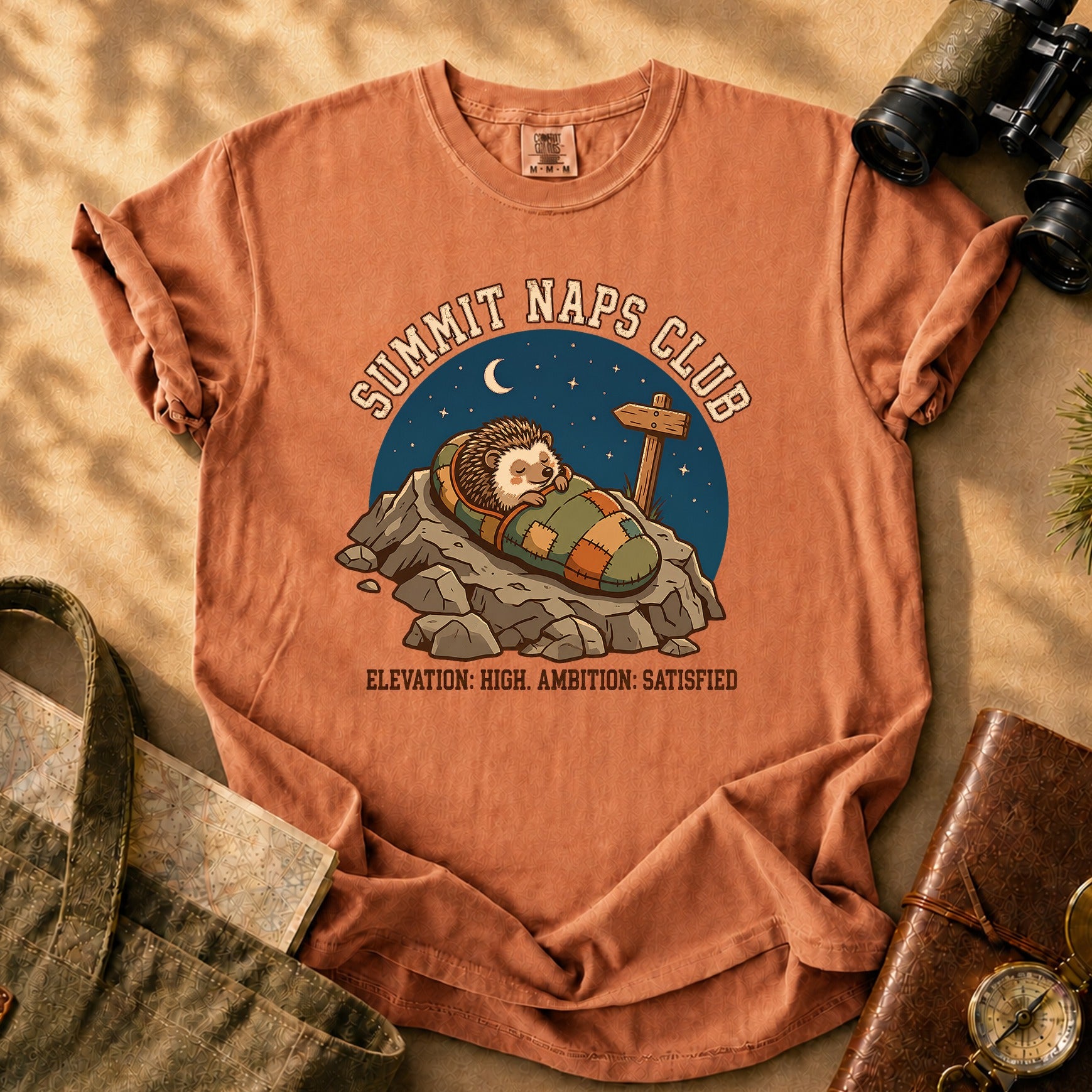 Summit Naps Club Tee - Yam