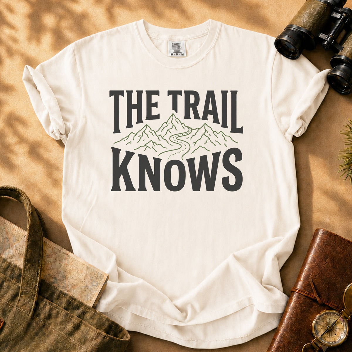 The Trail Knows Tee - Ivory