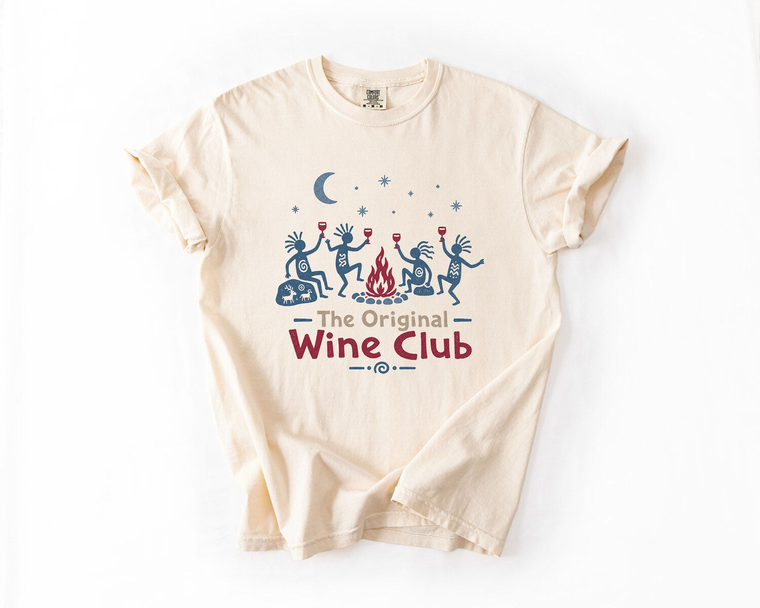 The Original Wine Club T-Shirt - Ivory