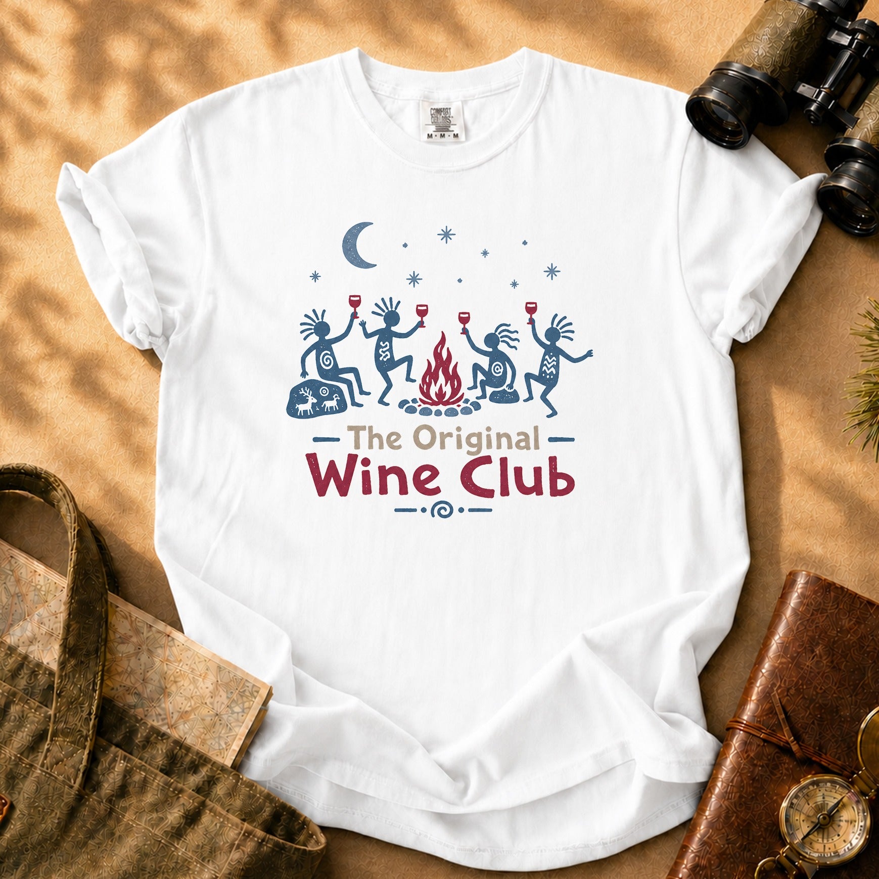 The Original Wine Club Tee - White