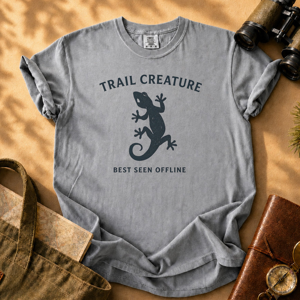 Trail Creature Tee - Grey