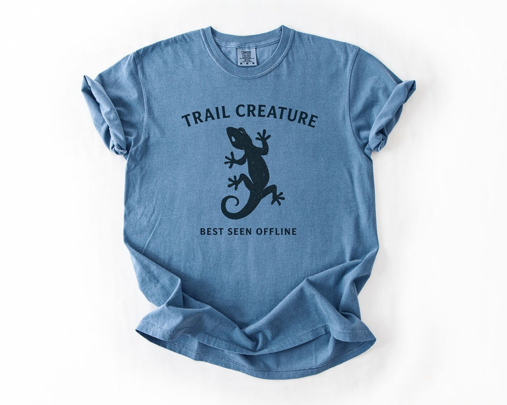 Trail Creature T-Shirt - Blue Jean