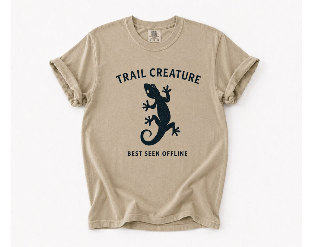 Trail Creature T-Shirt - Khaki