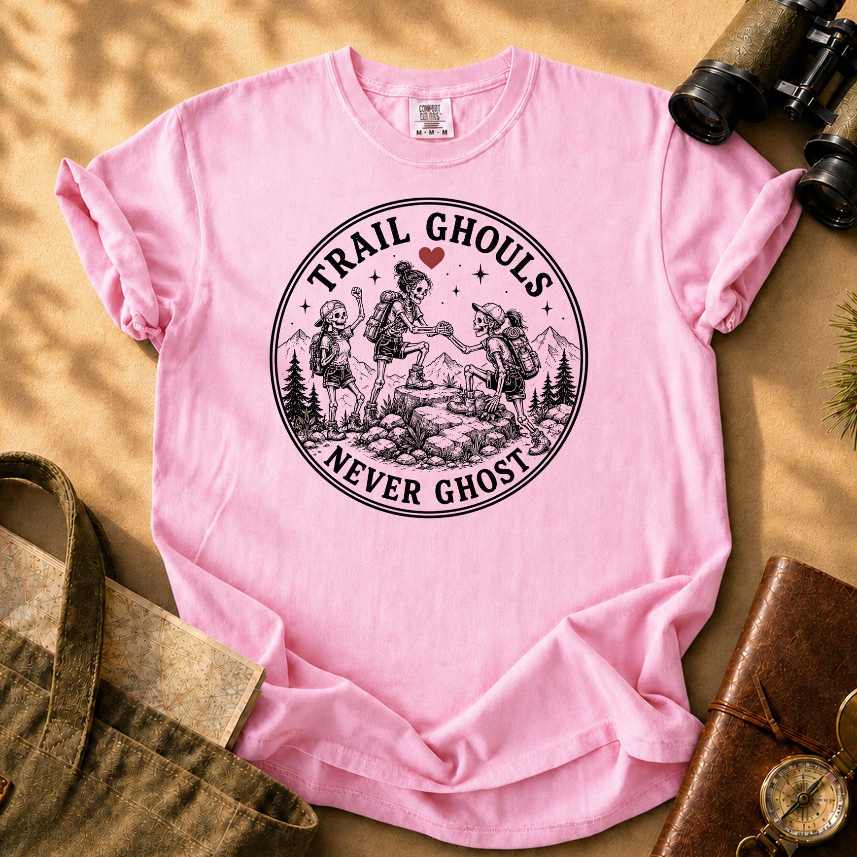 Trail Ghouls Tee - Blossom