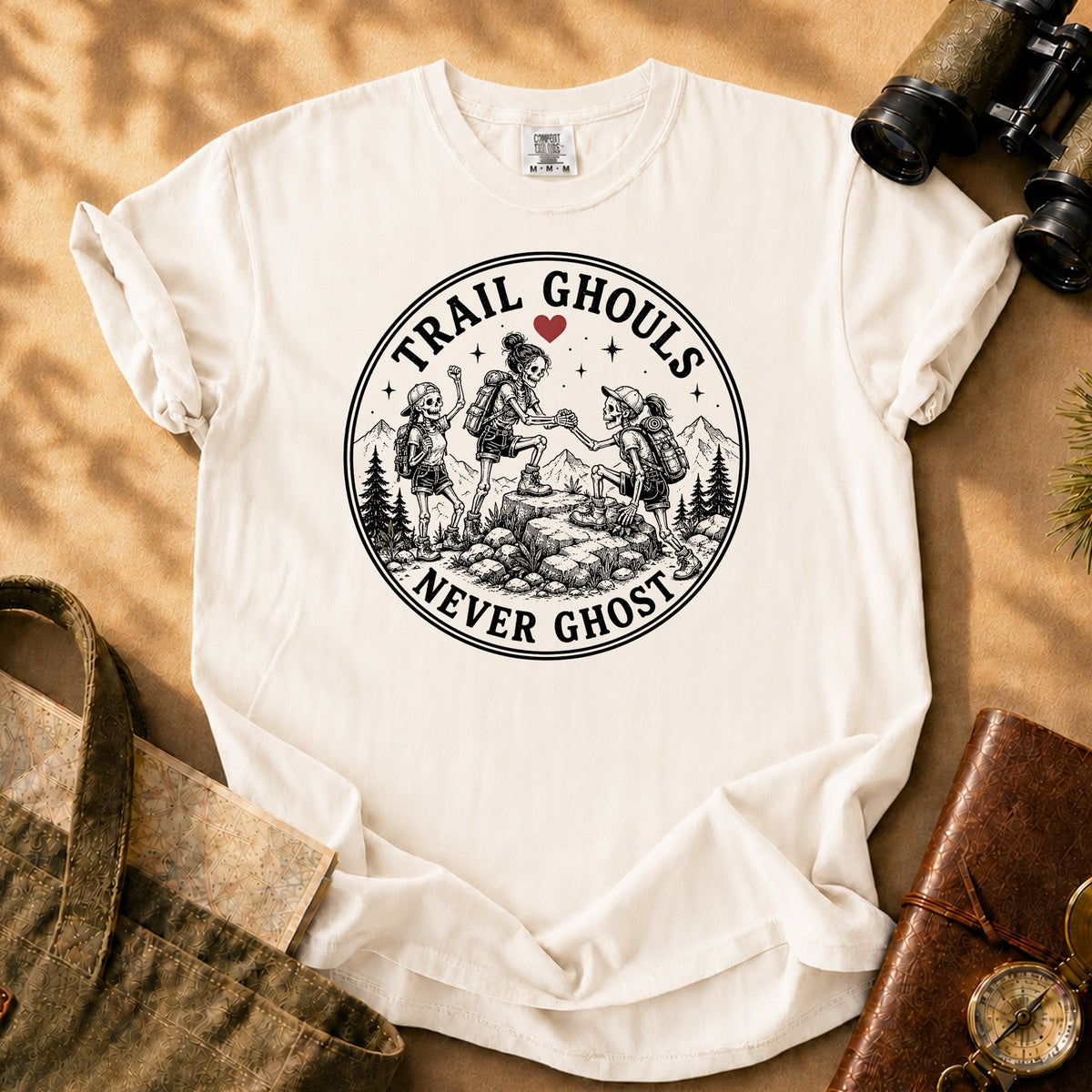 Trail Ghouls Tee - Ivory