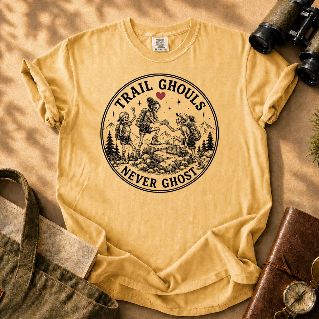Trail Ghouls Tee - Mustard