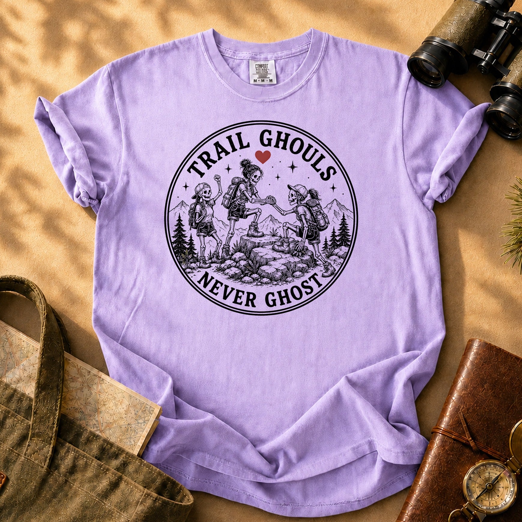 Trail Ghouls Tee - Orchid