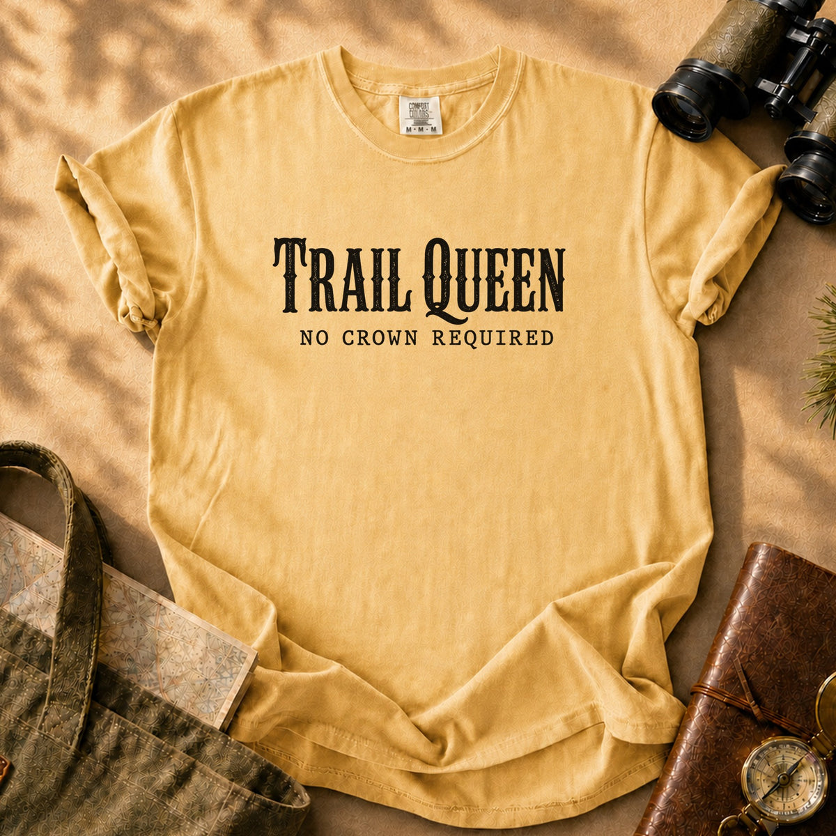 Trail Queen Tee - Mustard