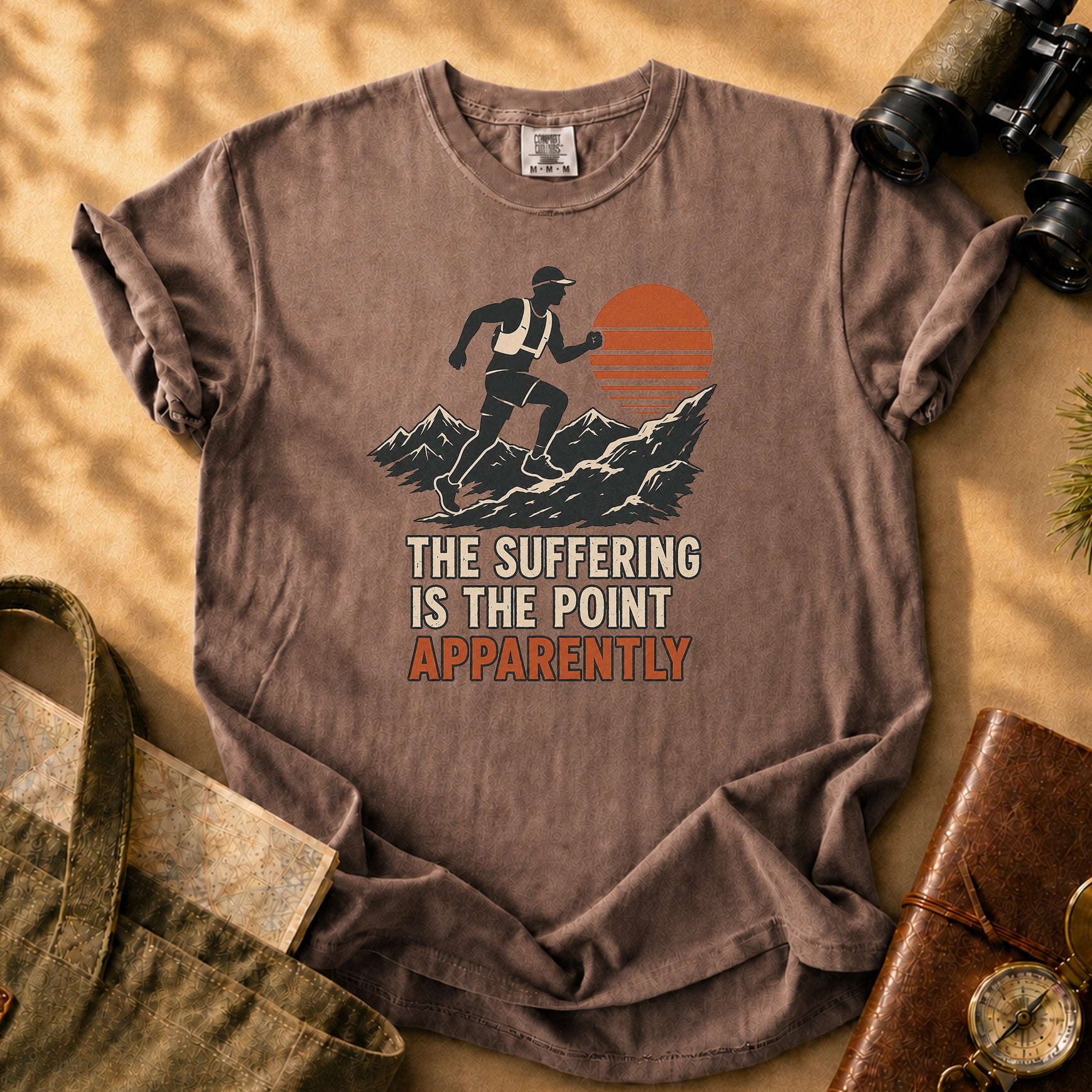 Trail Running Tee - Espresso